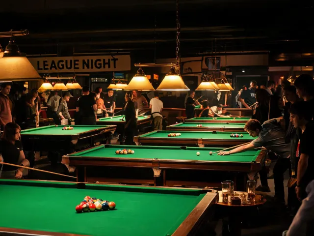 Billiard club tables