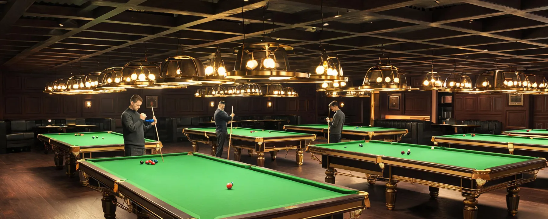 Premium billiard room